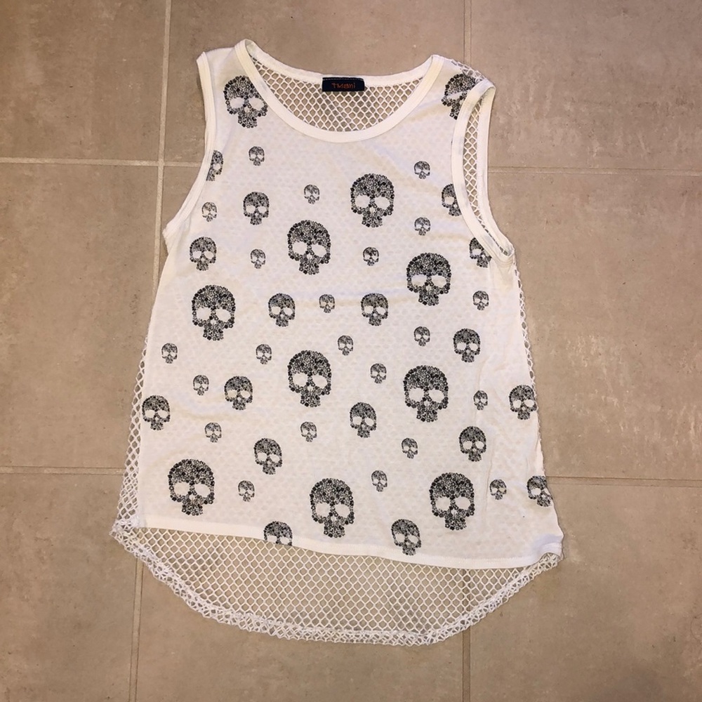 TMANI Mesh Back Tank Top